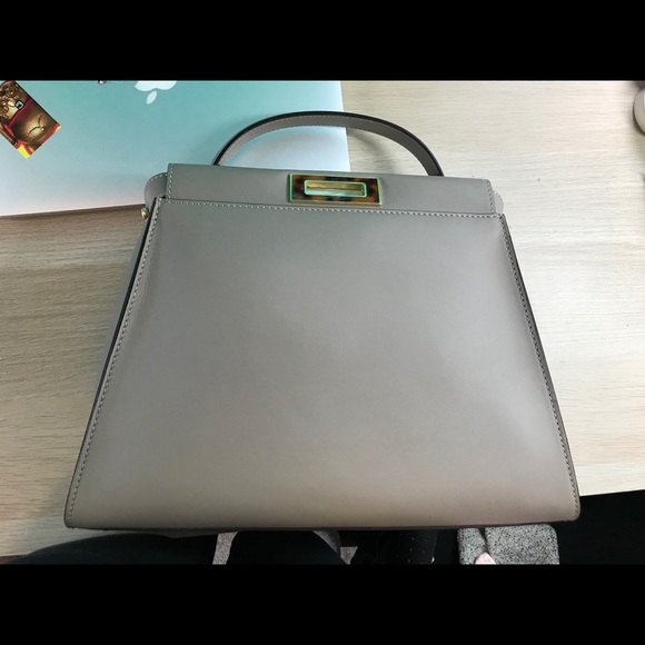 fendi bag grey